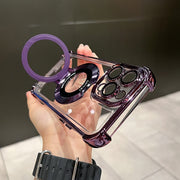 Airbag Shockproof iPhone Case with Invisible Ring Stand