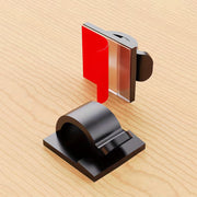 50 Pack Adhesive Cable Clips Wall Wire Holders