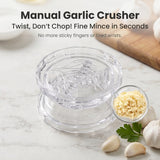 🧄 Effortless Manual Garlic Twister & Mincer