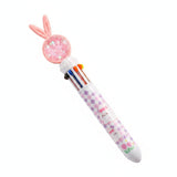 10 Color Cartoon Rabbit Pens