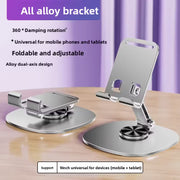 Aluminum Alloy Foldable 360 Rotating Adjustable Phone Stand