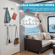 Cruise Essentials 2026- Cruise Must Haves Kit with Non-Surge Protector Power Strip, Lanyard with ID Holder, Magnetic Hooks, Luggage Tag Set, Towel Bands, Waterproof Phone Holder