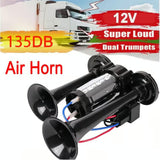 135dB Super Loud 12V Train Air Horn - Safe, Durable&Easy Install Style 2