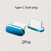 2 Pack USB C Port Anti Dust Plug Protector Caps