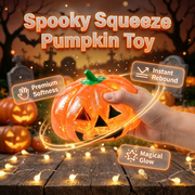 🎃 Halloween Squishy Squeeze Toy – 5 Styles Soft Pumpkin & Eyeball Fidget Toys