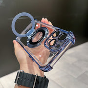 Airbag Shockproof iPhone Case with Invisible Ring Stand