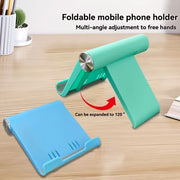 Portable Foldable ABS Phone Stand for Smartphones and Tablets