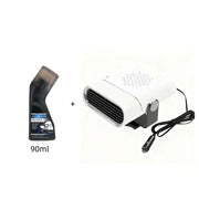 2-in-1 Portable Car Heater with 360° Rotation