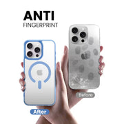 Frosted Magnetic iPhone Case Slim Matte Transparent Cover