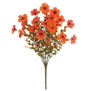 🍂🧡Artificial Autumn Violet Silk Flower Bouquet✨Weatherproof Faux Fall Floral Stems, Front Porch & Table Arrangement, Halloween Home Decor
