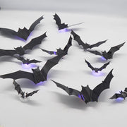 🦇LIMITED-TIME 49% OFF! ⏰Spooky 3D Bat LED Wall Light, Halloween Indoor Outdoor Wall Decoration Light👻