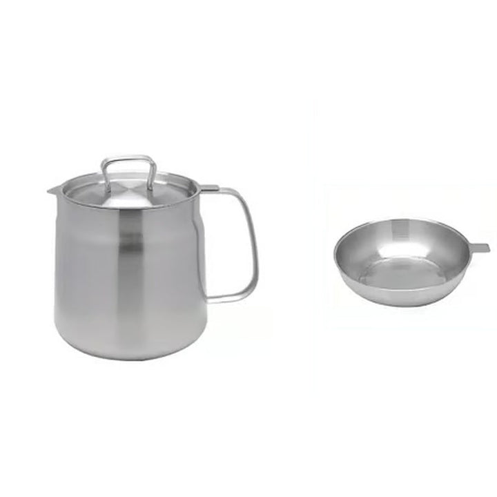 304 Stainless Steel, Large Capacity, Versatile Oil Filter Vessel（ Free shipping ）