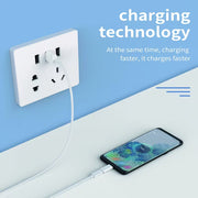 2 Pack Lightning to USB C Fast Charging Adapter