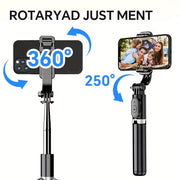 Extendable Selfie Stick Tripod with Wireless Remote