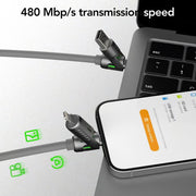📲4-in-1 USB Charging Cable fast charging 60W MAX⚡