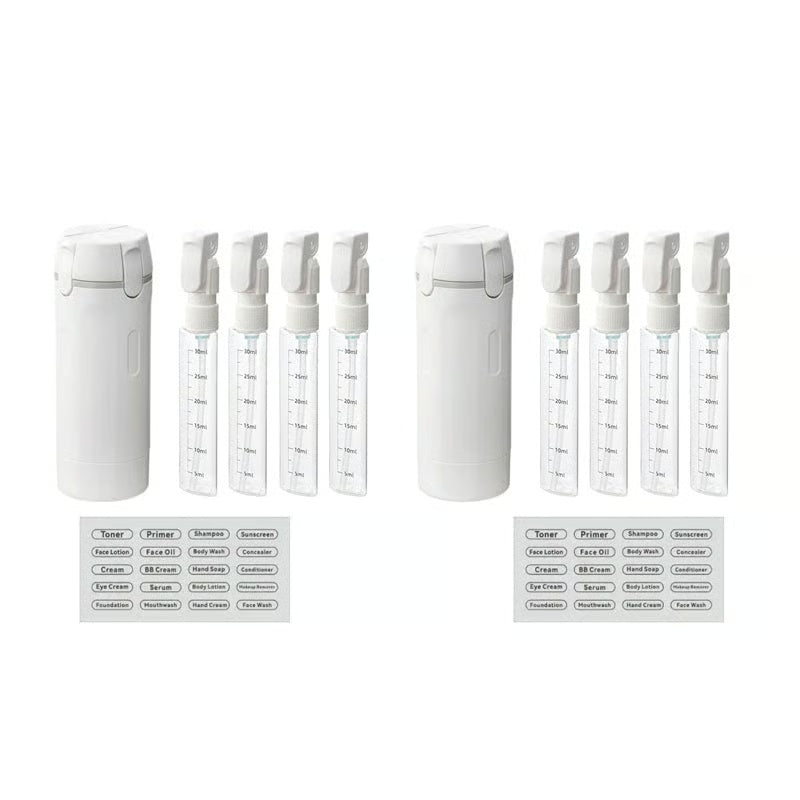 🔥4-in-1 Leakproof Rotatable Travel Dispenser Set