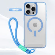 Frosted Magnetic iPhone Case Slim Matte Transparent Cover