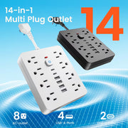 14 in 1 Power Strip with Surge Protector