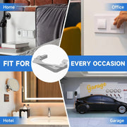 GJANSH 10 Pcs Wall Plate Spacer,Spacers for Electrical Outlets, Metal Flush Fit Device Leveling Plates for Electrical Outlet Repair, Fix Loose Outlets and Electrical Boxes