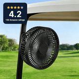 CaddyCool Magnetic Golf Cart Fan