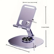 Aluminum Alloy Foldable 360 Rotating Adjustable Phone Stand