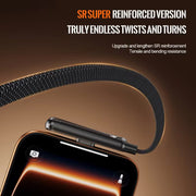 Type-C to Type-C 240W Charging Cable with Adjustable Stand