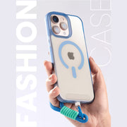 Frosted Magnetic iPhone Case Slim Matte Transparent Cover