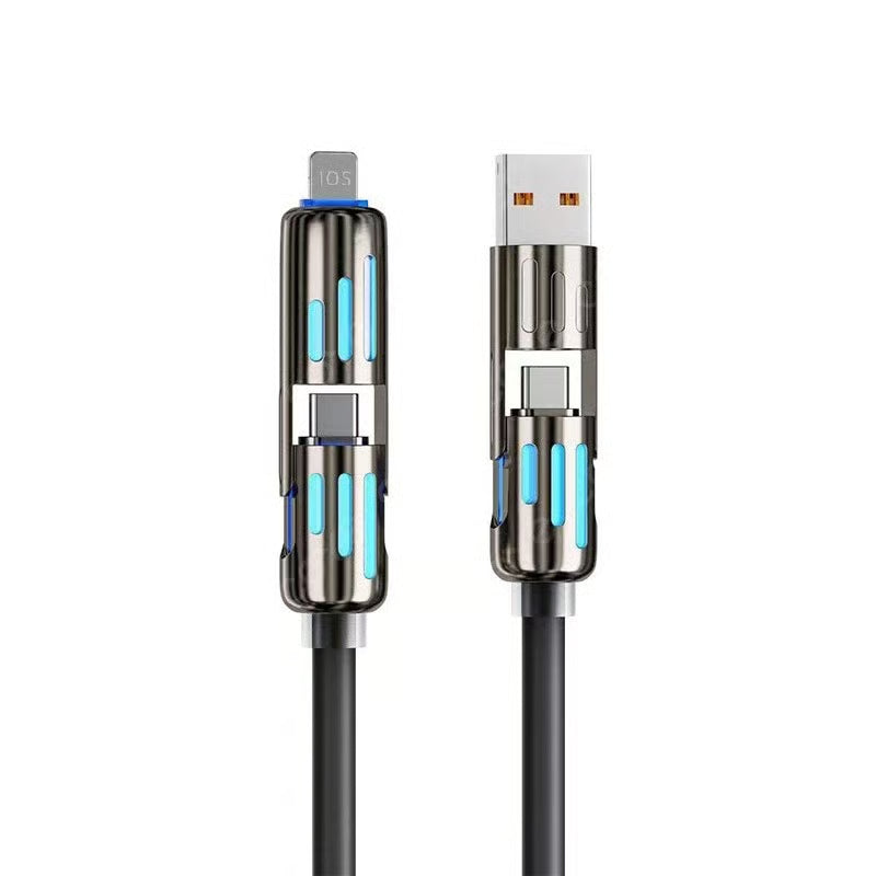 📲4-in-1 USB Charging Cable fast charging 60W MAX⚡