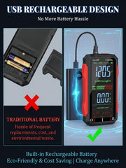 USB Rechargeable Digital Multimeter