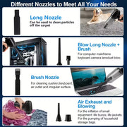 3 in 1 Cordless Handheld Vacuum Blower and Air Pump