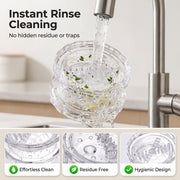 🧄 Effortless Manual Garlic Twister & Mincer