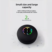 Portable Wireless Speaker with Suction Cup USB Rechargeable