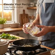 🧄 Effortless Manual Garlic Twister & Mincer