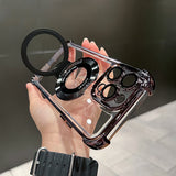 Airbag Shockproof iPhone Case with Invisible Ring Stand