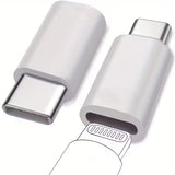 2 Pack Lightning to USB C Fast Charging Adapter