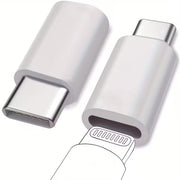 2 Pack Lightning to USB C Fast Charging Adapter