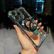 Airbag Shockproof iPhone Case with Invisible Ring Stand