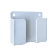 Wall Mount Phone Holder No Drill Remote Control Organizer
