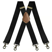 📏 Adjustable Work Suspenders | Classic X-Back Support