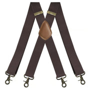 🧵 Adjustable X-Back Suspenders | For Work Wear