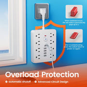 14 in 1 Power Strip with Surge Protector