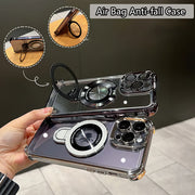 Airbag Shockproof iPhone Case with Invisible Ring Stand