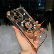Airbag Shockproof iPhone Case with Invisible Ring Stand