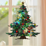 Christmas Tree Sun Catcher 2d Acrylic