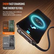 Type-C to Type-C 240W Charging Cable with Adjustable Stand