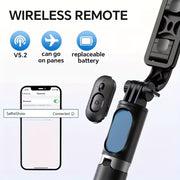 Extendable Selfie Stick Tripod with Wireless Remote