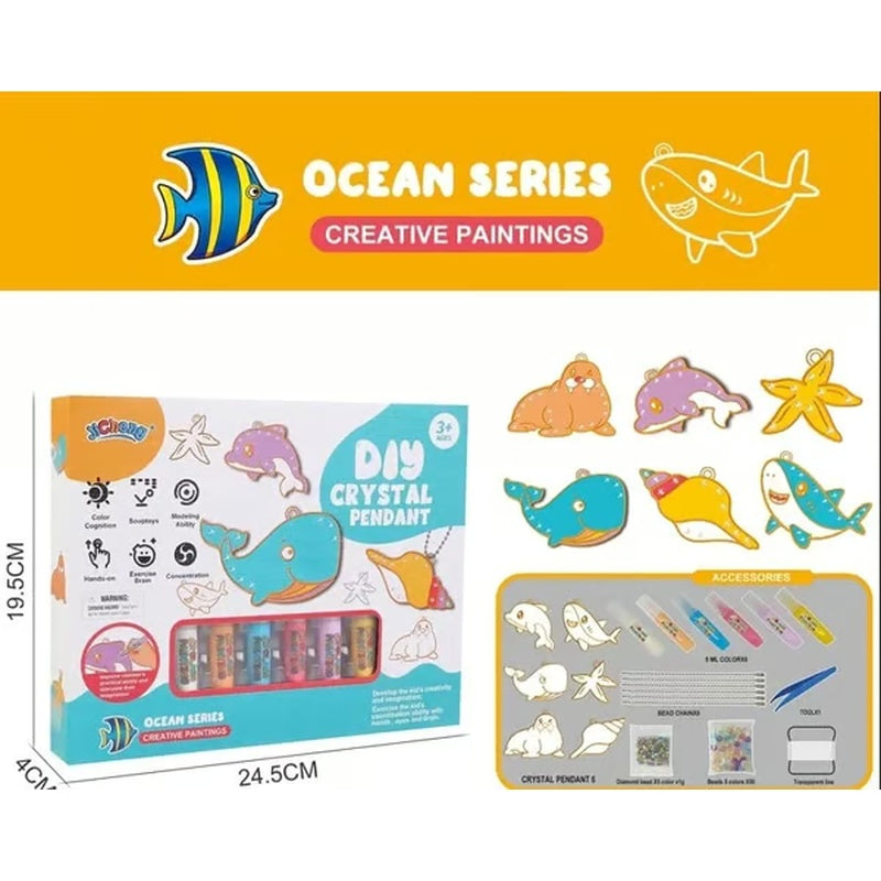 🎁DIY Crystal Paint Arts and Crafts Set