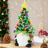 DIY Lighted Christmas Gnome Tree Best Gift for Family