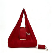 🔥LAST DAY SALE 49% OFF-👜✨Foldable Shopping Bag Keychain Eco-Friendly Reusable Tote Bag