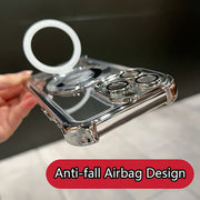 Airbag Shockproof iPhone Case with Invisible Ring Stand